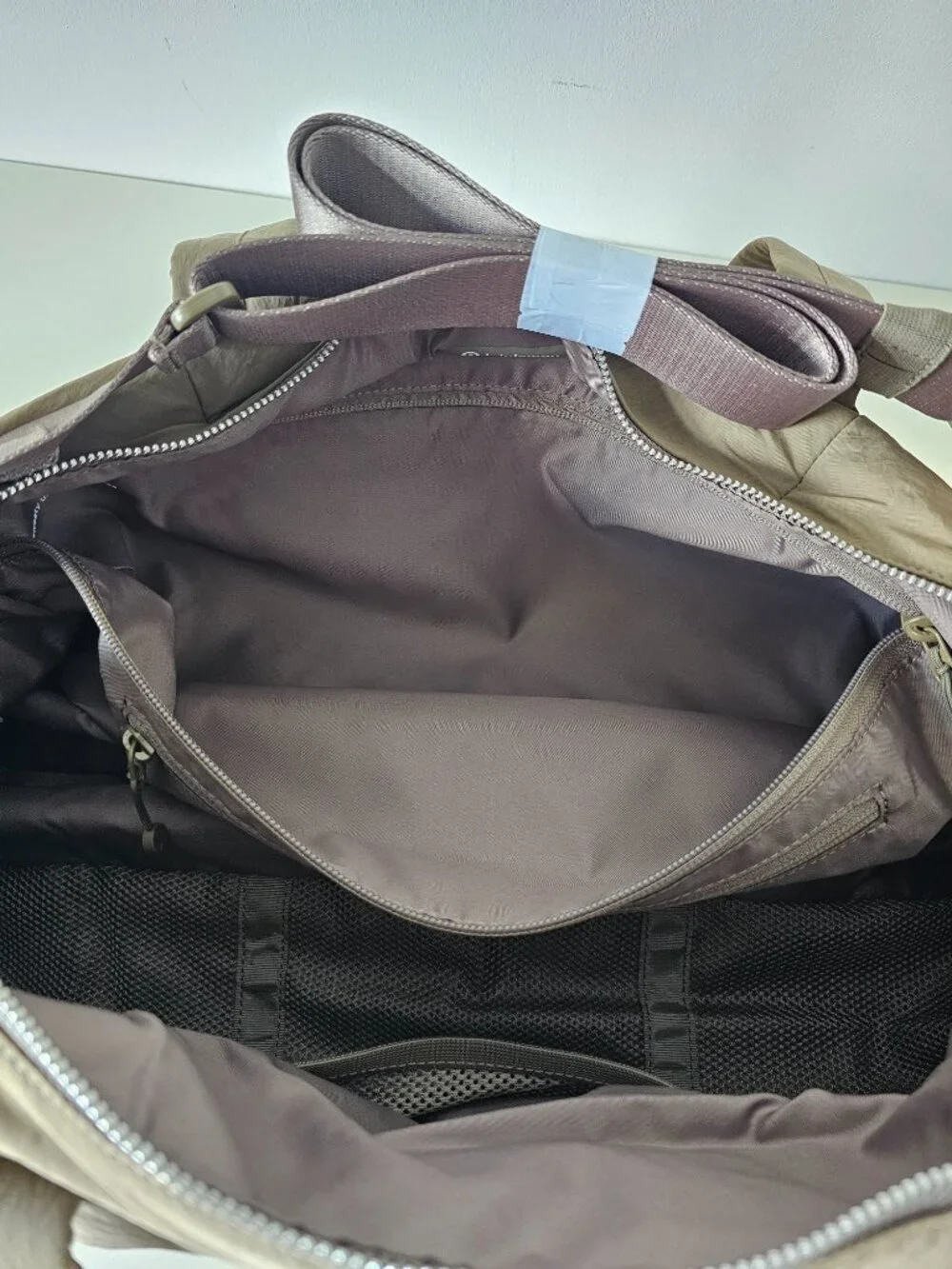 NWT LULULEMON FANB Fawn Brown On My Level Barrel Duffle Duffel Bag One Size OS - Picture 9 of 15